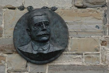 (Photo:) Michael Keane sculpture at Griffith College Dublin