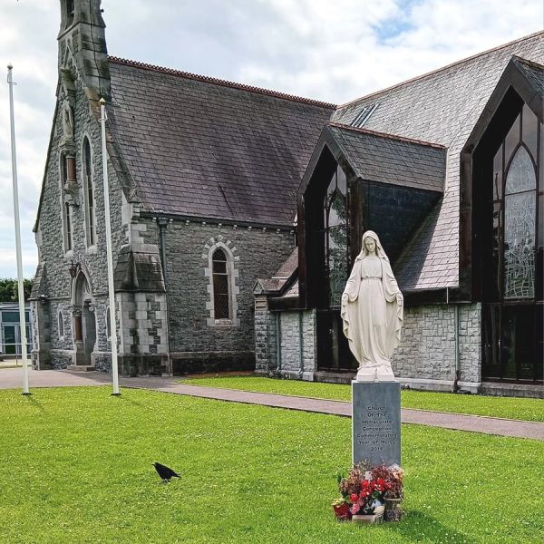 (Photo:) Church of the Immaculate Conception in Ashbourne.