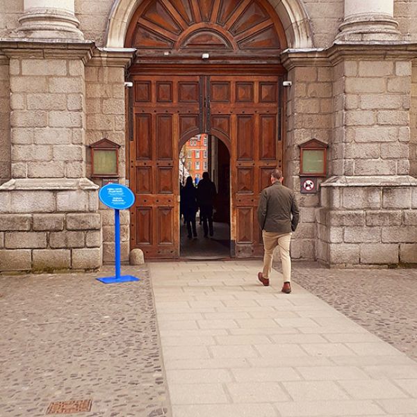 (Photo:) Trinity College dates to 1592 and is Ireland’s first university