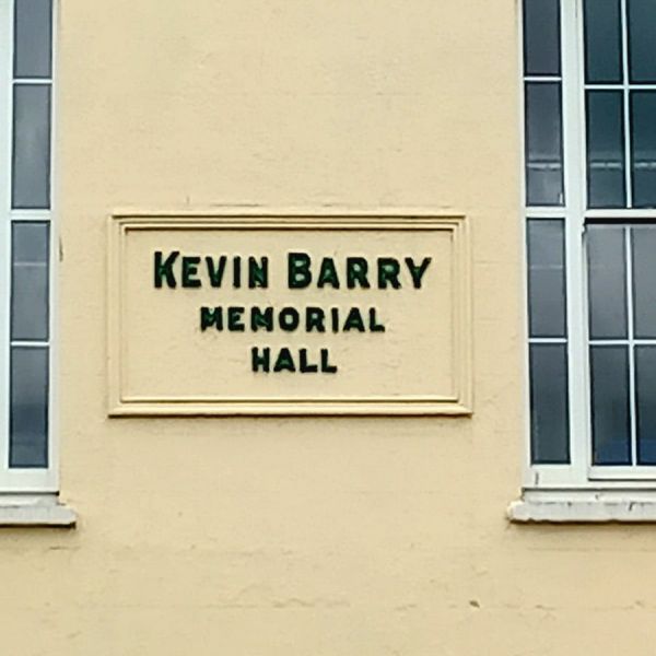 (Photo:) Kevin Barry was executed on 1st. November 1920 during Ireland's War of Independence.